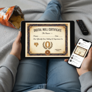 The "Digital Null Certificate"