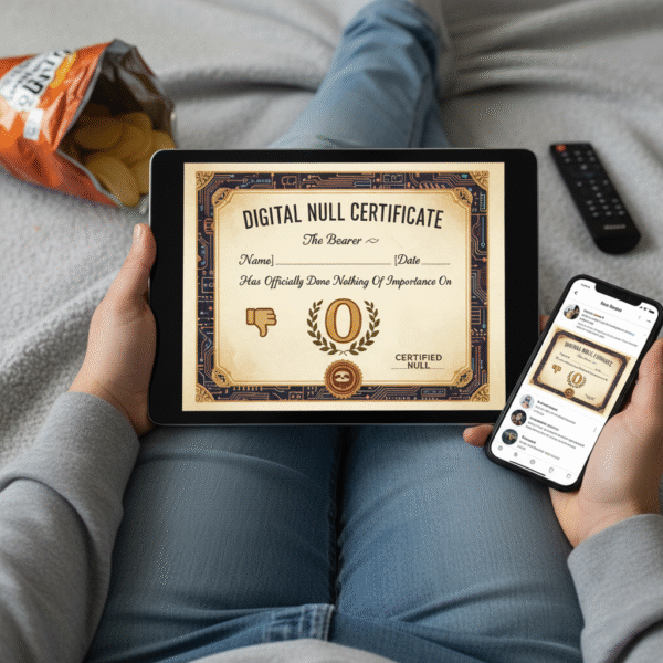 The "Digital Null Certificate"