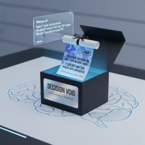The "Decision Void"